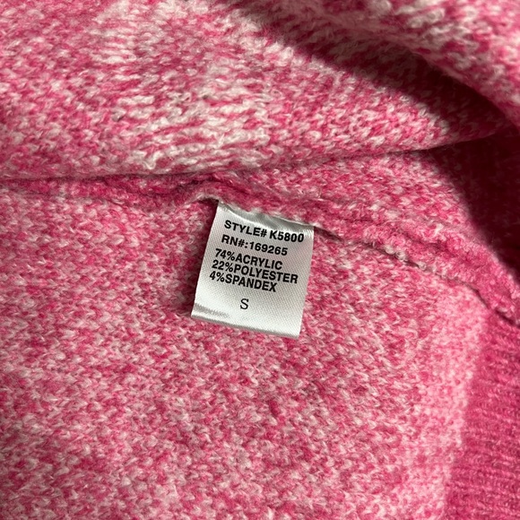 Pink Bow Cardigan Muse by the Sea – Soft Romance Meets Coastal Chic Style - Picture 8 of 8